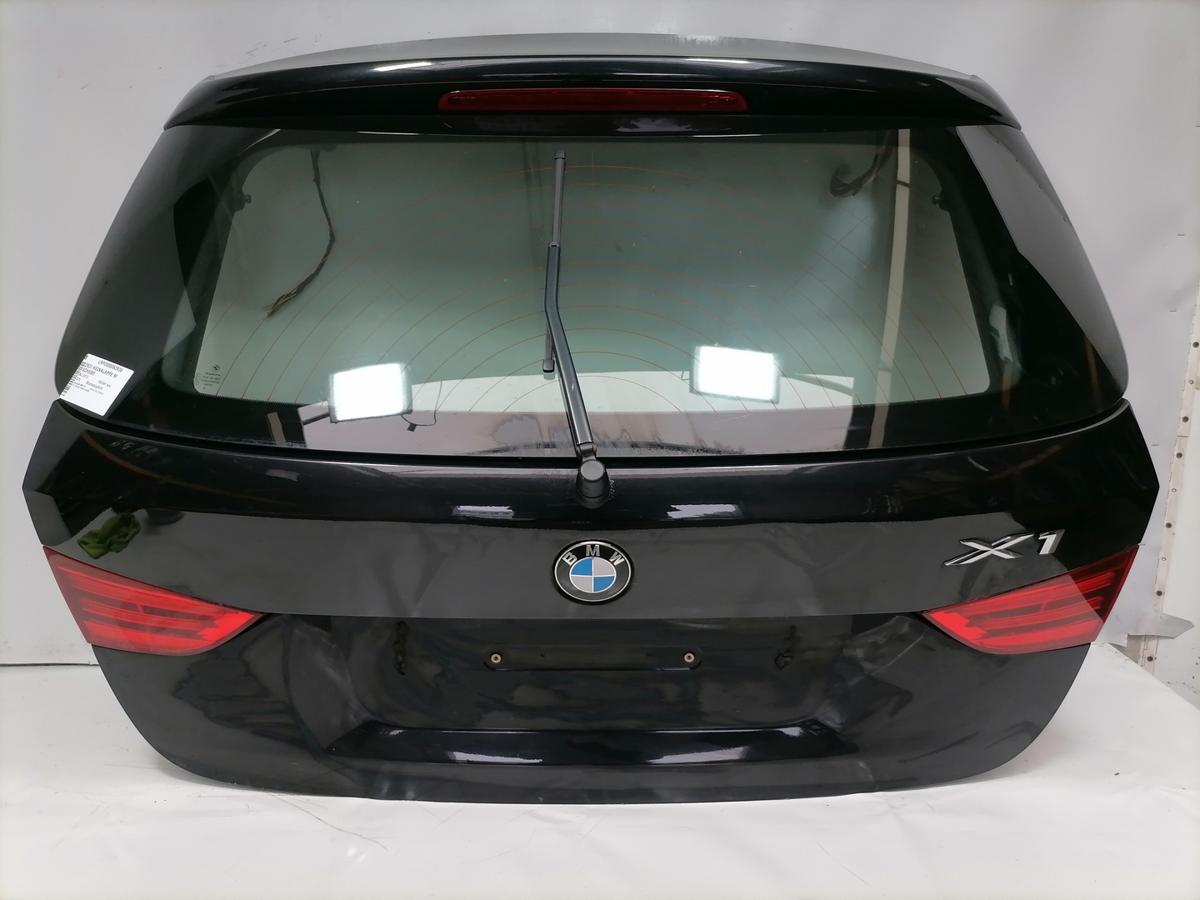 BMW X1 E84 original Heckklappe mit Heckscheibe 475 Blacksapphire Bj.2013